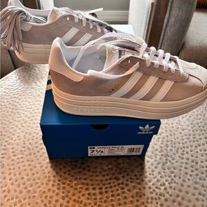 Adidas Gazelle Bold Shoes- Ash Grey, New, size 7.5